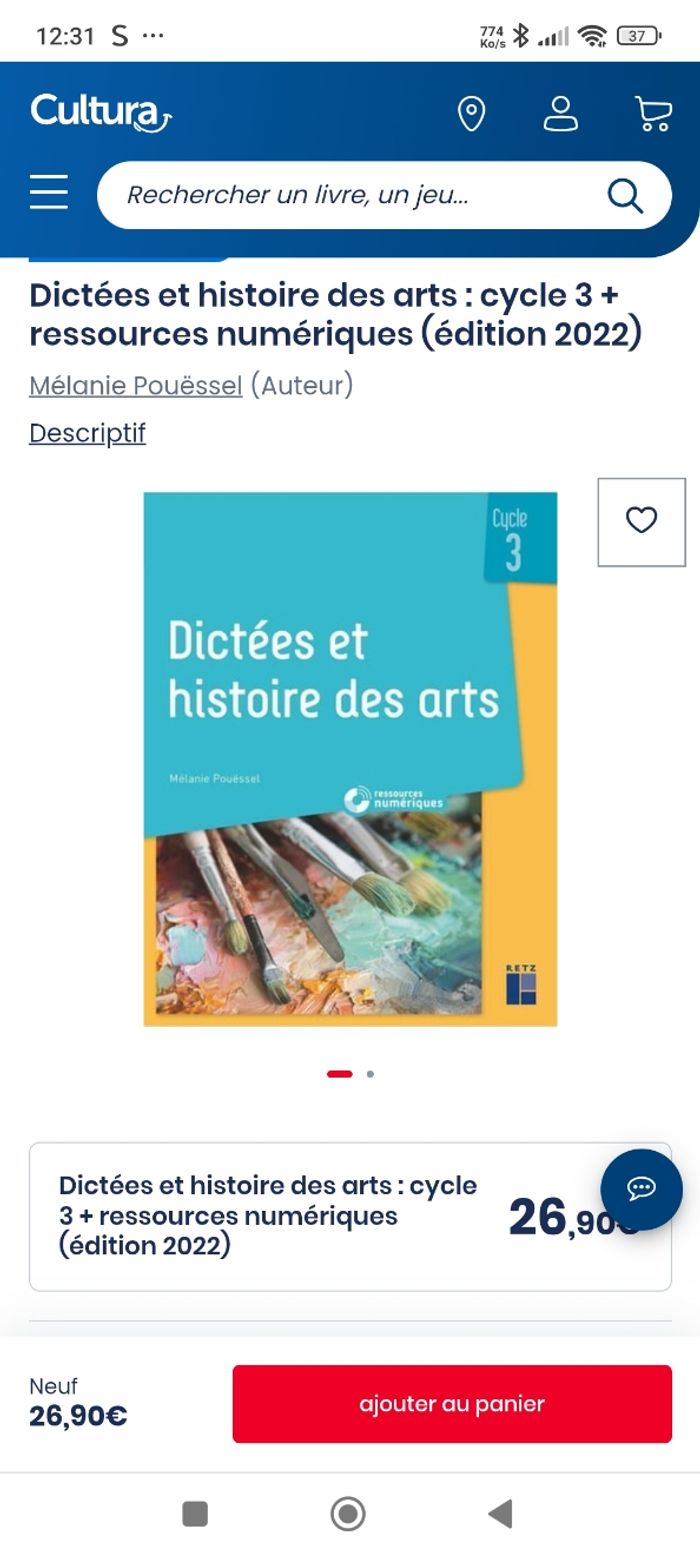 Dictées et histoire des arts - photo numéro 3