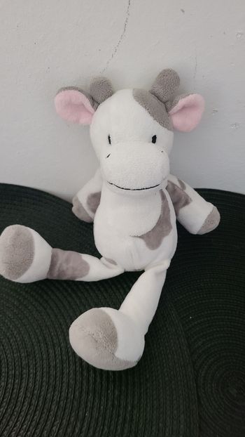 DOUDOU VACHE PELUCHE NICOTOY