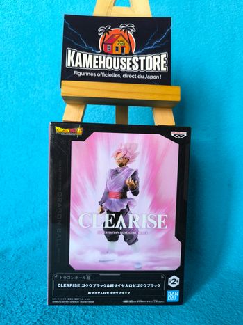 Figurine Goku Black Super Saiyan Rosé – Dragon Ball Super – CLEARISE – Officielle Import Japon