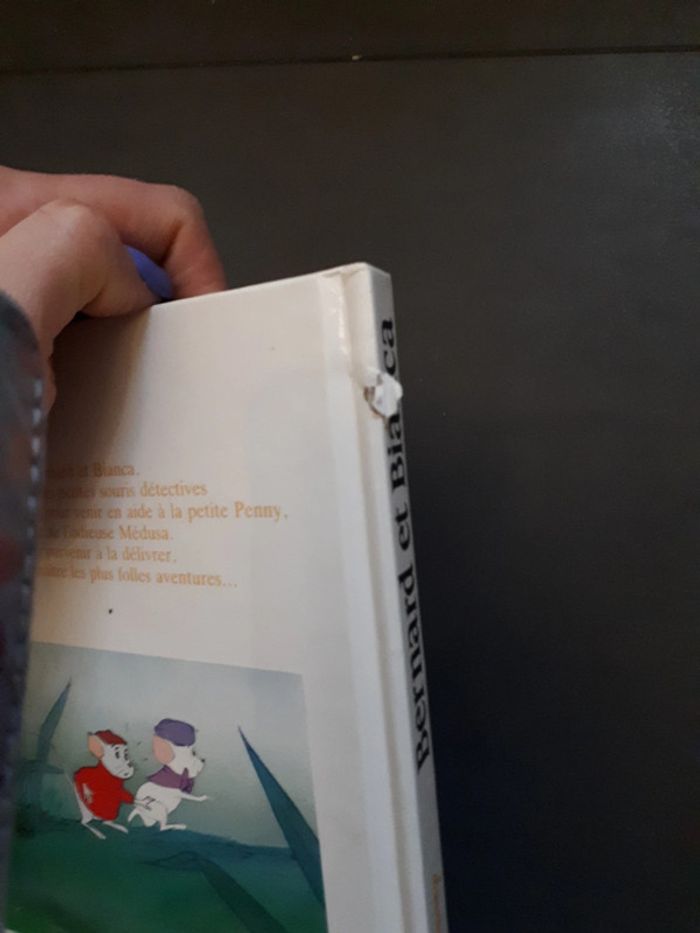 Livre Walt Disney ancienne édition Bernard et Bianca - photo numéro 4