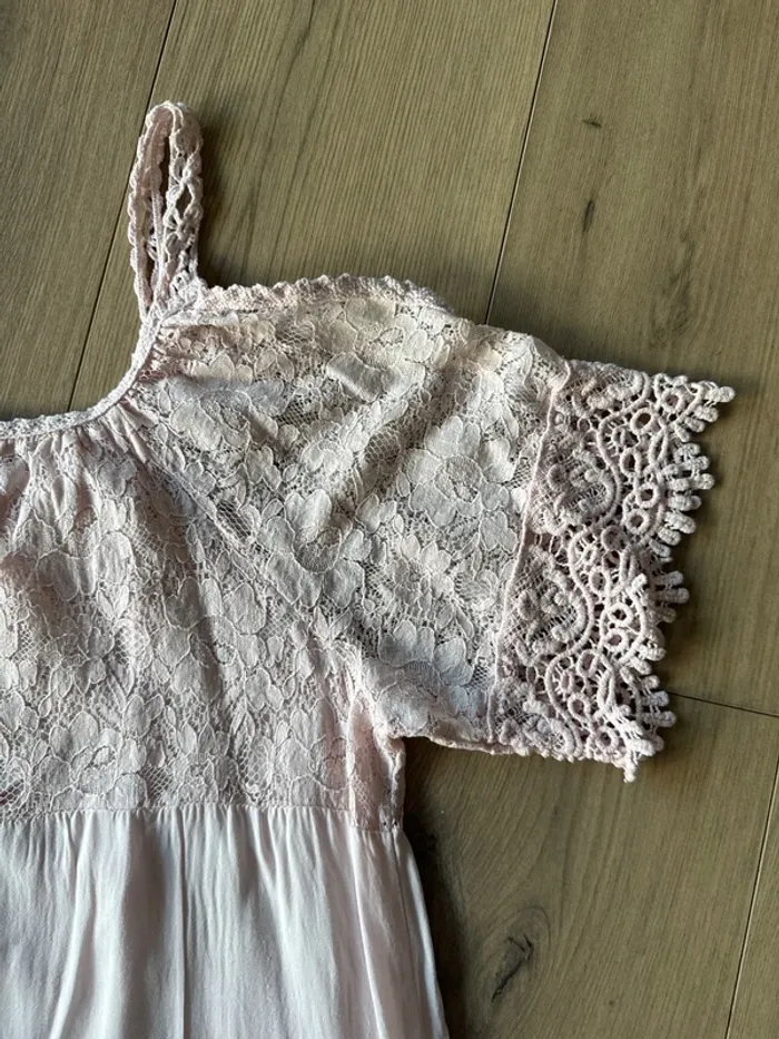 Robe femme dentelle rose - photo numéro 3