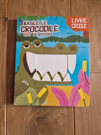 Livre Basile le crocodile