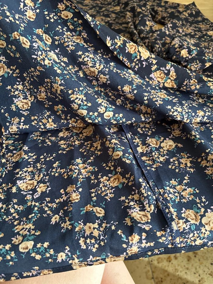 Robe midi fleurie - photo numéro 3