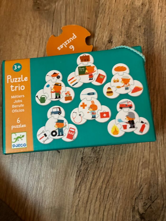 Puzzle trio Métiers - photo numéro 2