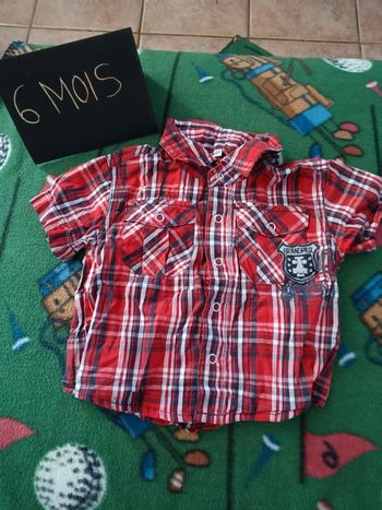 Chemise garçon 6 MOIS
