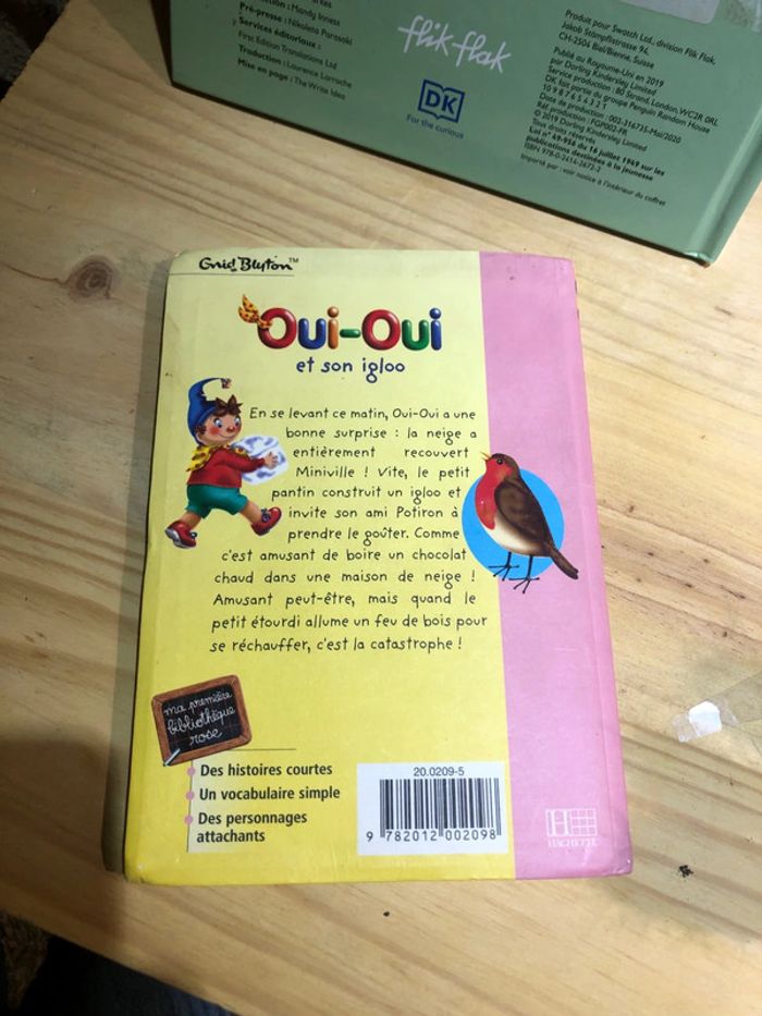Vends lot de livre Oui Oui et flik et flak - photo numéro 7