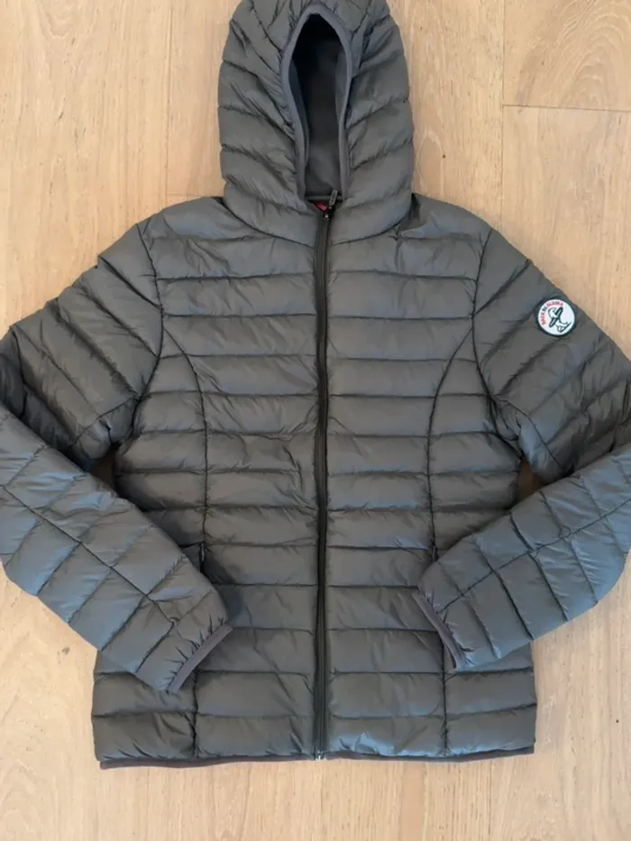 Doudoune à capuche Back to Alaska doublure polaire couleur marron taille S neuf avec etiquette. - photo numéro 10