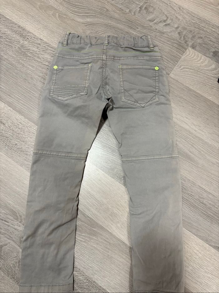 Pantalon toile gris 4 ans - photo numéro 4