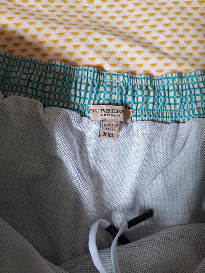 mailot de bain homme "Burberry" taille XXL mais taille petit