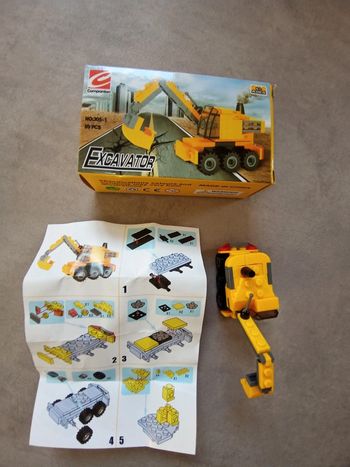 Mini boîte pelleteuse briques