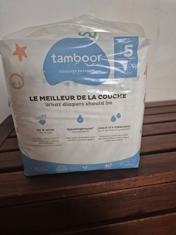 Couche  taille 5  tambour - photo numéro 4