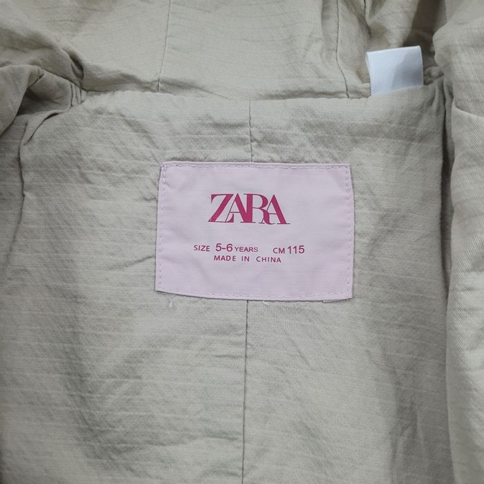 Parka rose fille taille 6ans Zara - photo numéro 4