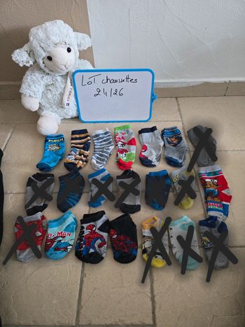 Lot chaussette