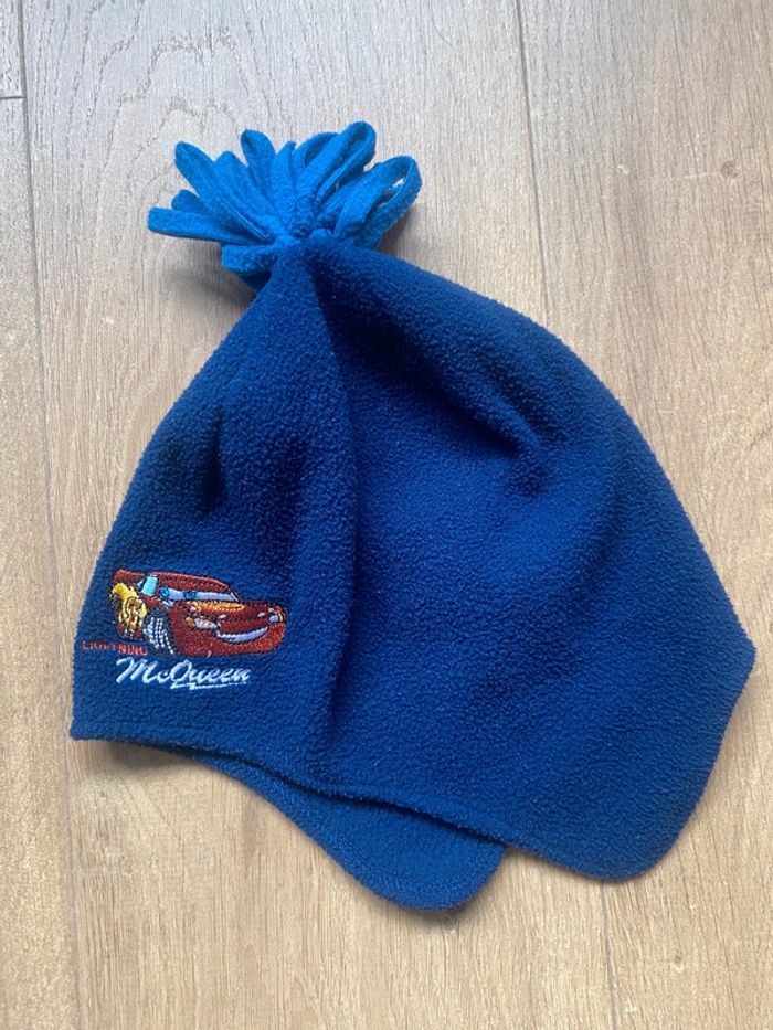 Bonnet Cars + gants + echarpe - photo numéro 2