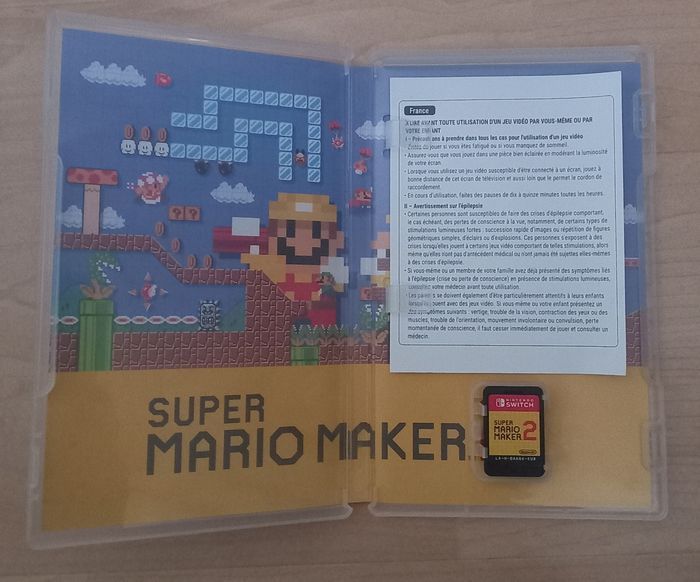 Jeu nintendo Super Mario maker 2 - photo numéro 3