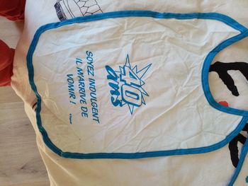 Bavoir humoristique 40 ans