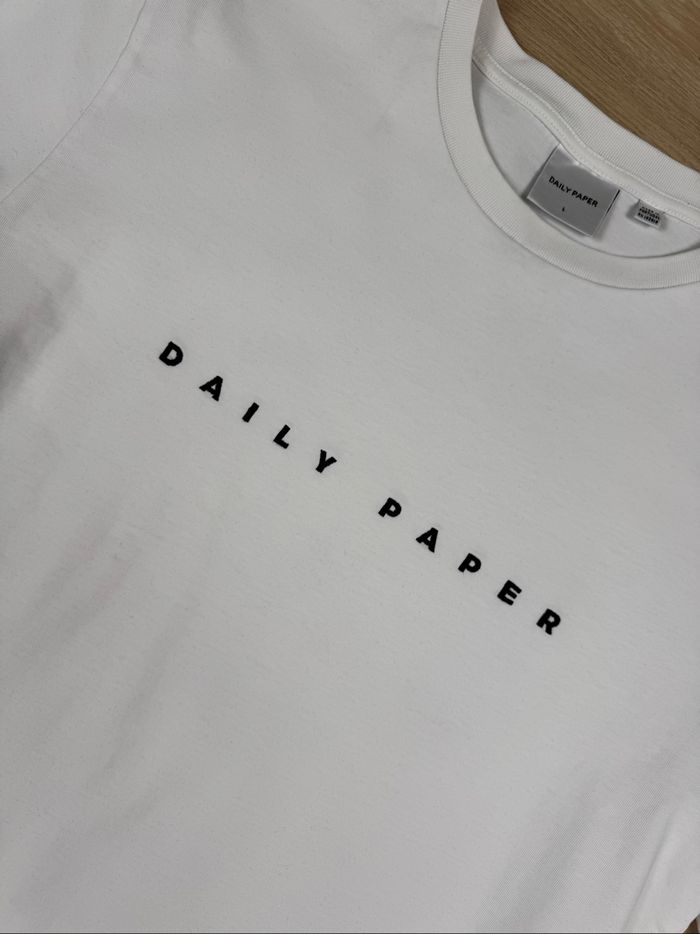 T-shirt blanc Daily Paper taille L - photo numéro 4