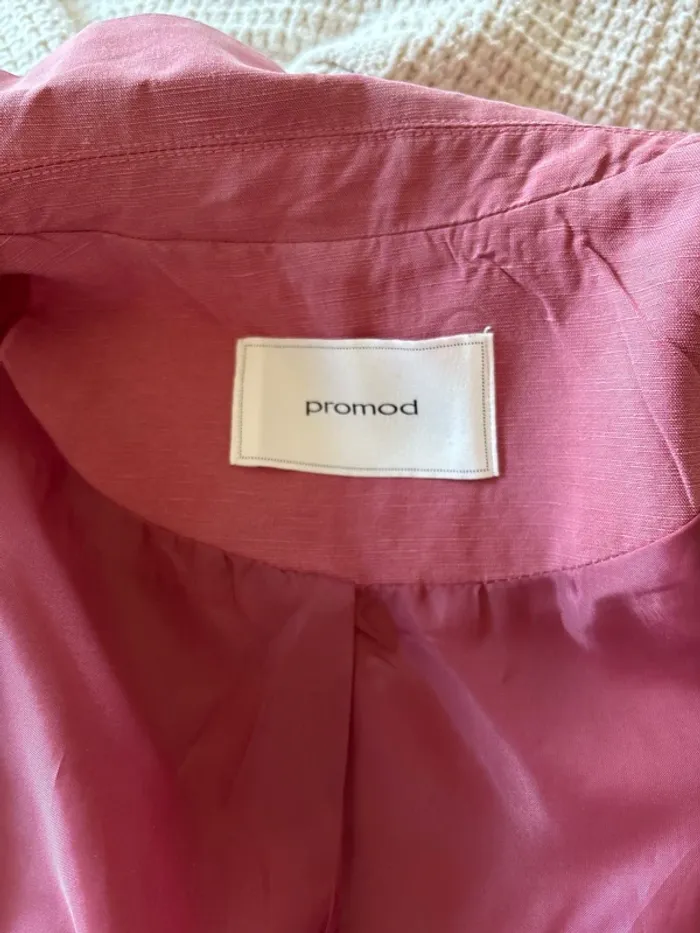 Veste blazer rose Promod - photo numéro 7