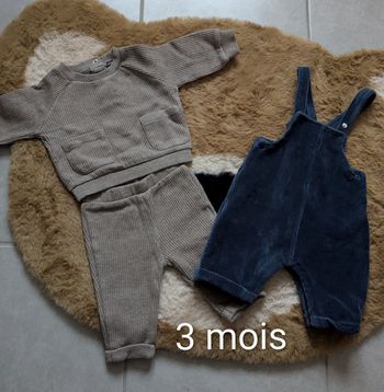 Lot ensemble garçon 3 mois