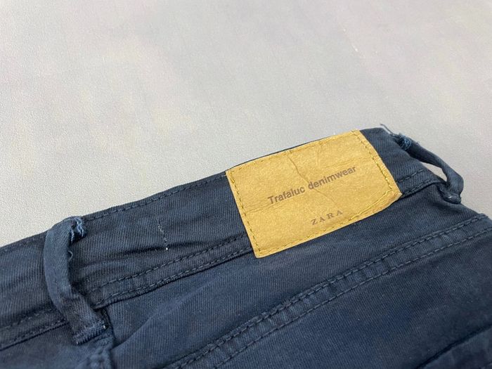 Jean’s ZARA neuf marine Skinny xxs ado - photo numéro 3