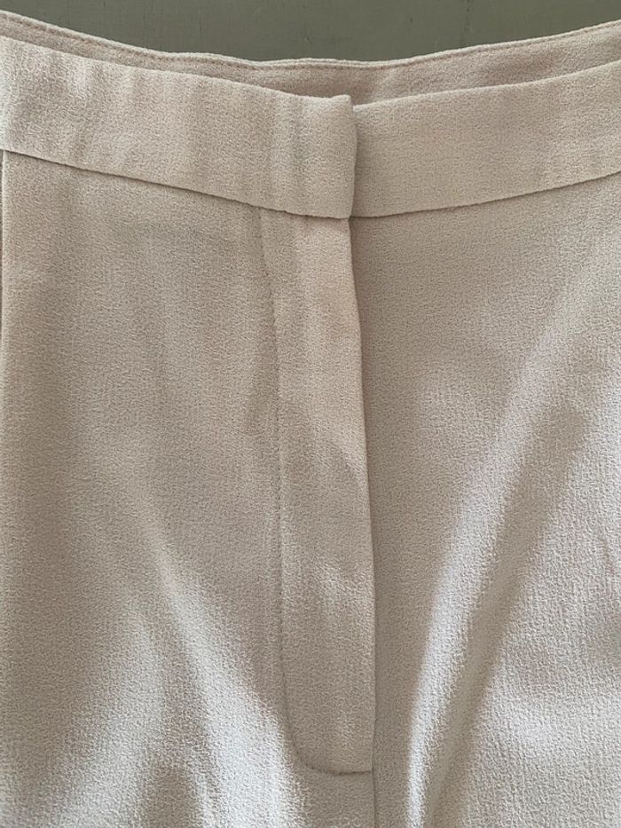 Pantalon jambe large crème Atmosphere taille 40 - photo numéro 9
