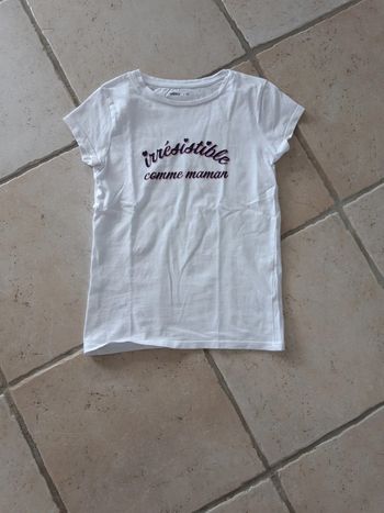 Tee shirt blanc 12 ans