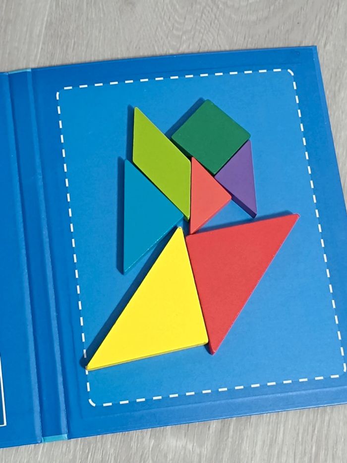 Livret magnétique tangram - photo numéro 3