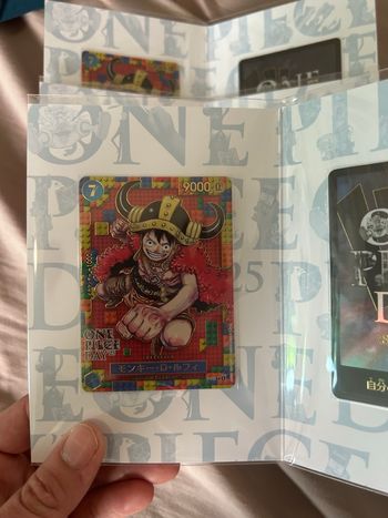 One piece day card collection japonaise 