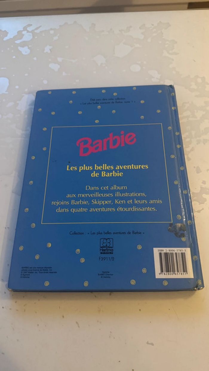 📚 Barbie - Les plus belles aventures de Barbie (Éd. Hemma, 1991) - photo numéro 7