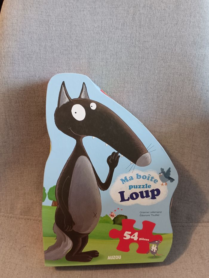 Puzzle 54 pièces auzou de loup