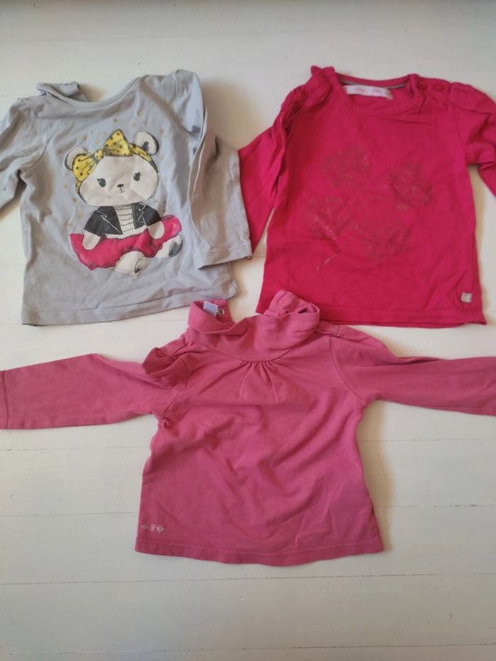 Lot de 3 hauts 12mois