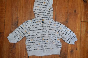 Gilet à capuche 3 mois Kiabi