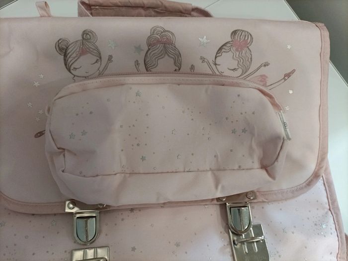 Cartable Bianca ballet ( avec trousse assortie) 🎒 - photo numéro 14