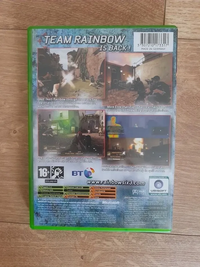 XBOX - Jeu vidéo Rainbow six 3 Black Arrow - photo numéro 2