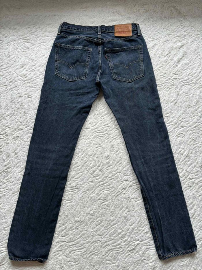 Jean levi’s lot 501 S bleu foncé homme coupe slim taille W28 38 M L32 - photo numéro 11