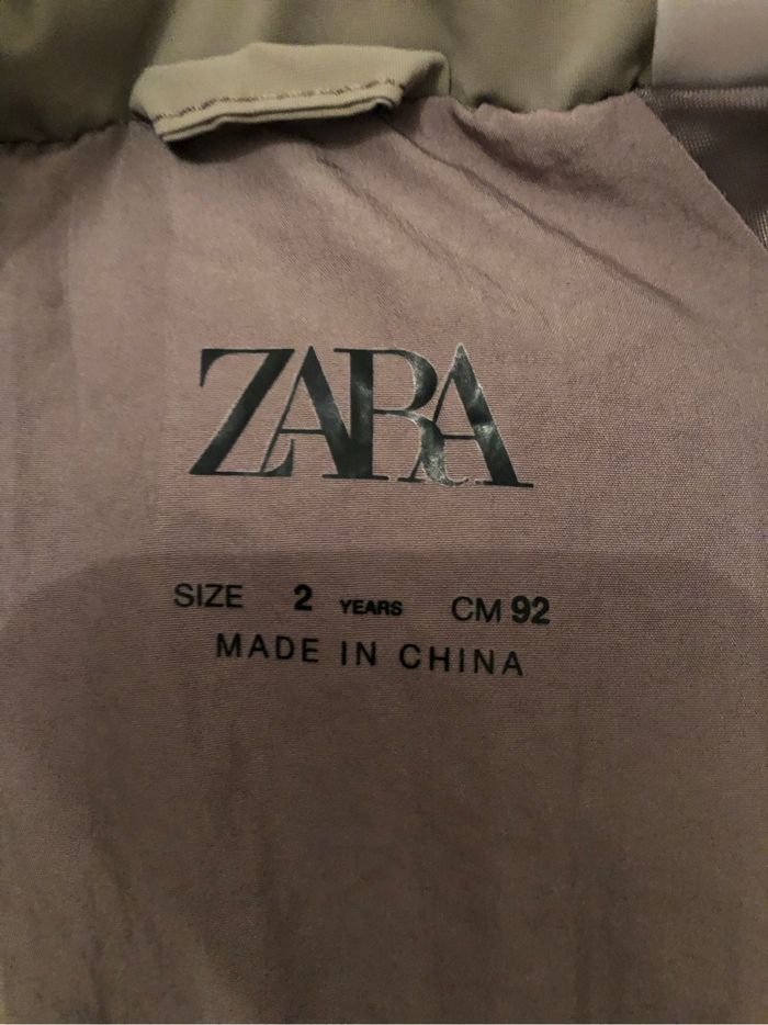 Manteau neuf ZARA 2ans - photo numéro 2