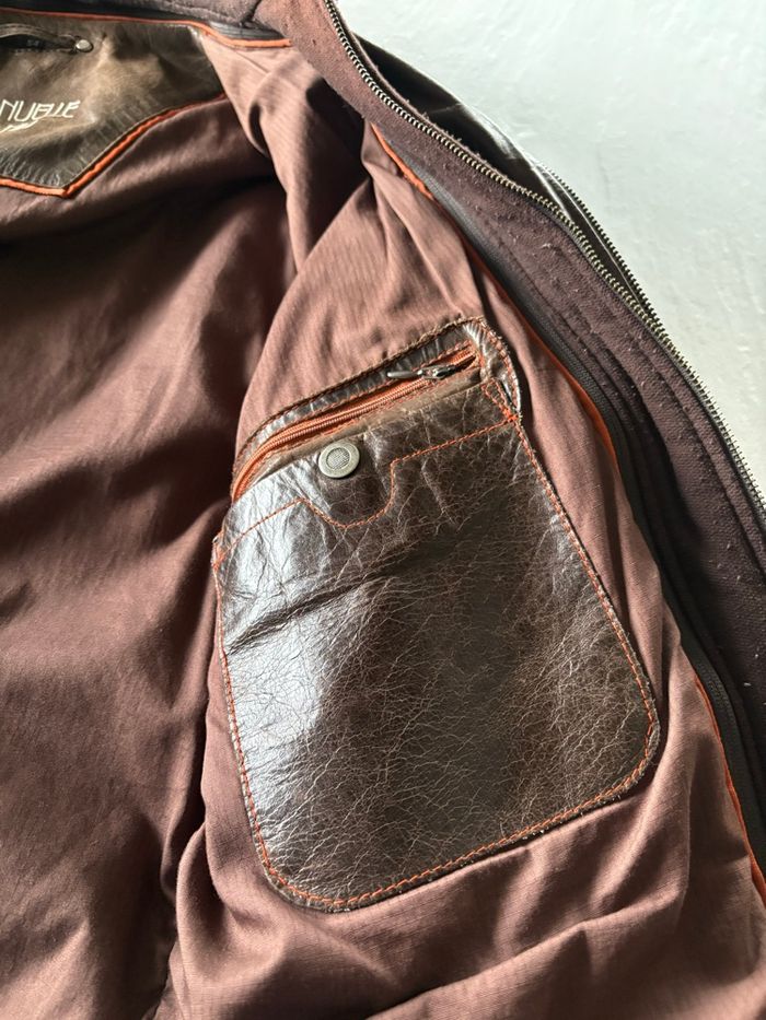 Blouson cuir homme taille M emanuelle khanh - photo numéro 3