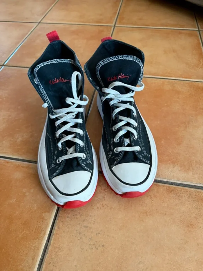 Converse Run Star Hike x Keith Haring edition limitée taille 46,5 - photo numéro 2
