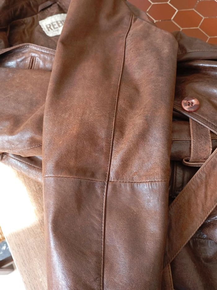 Veste en cuir Rebel by Rhino & pelle - photo numéro 6