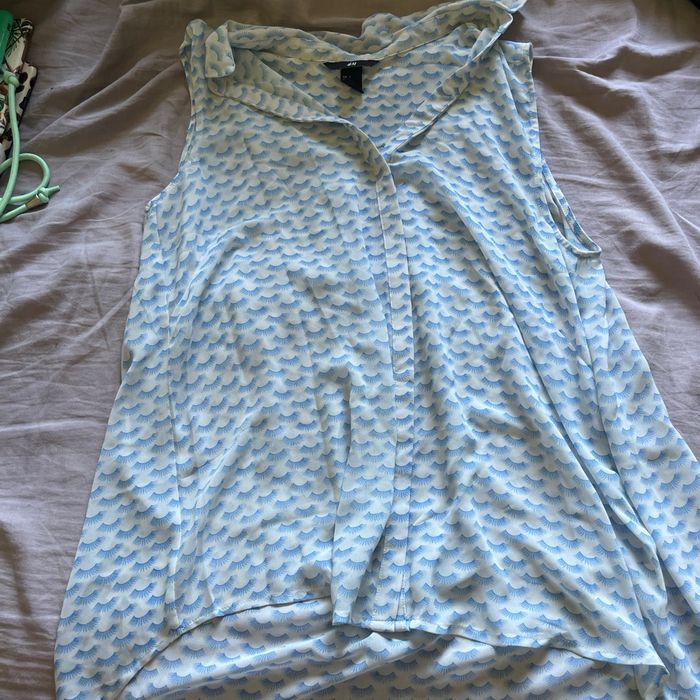 T shirt sans manche h&m