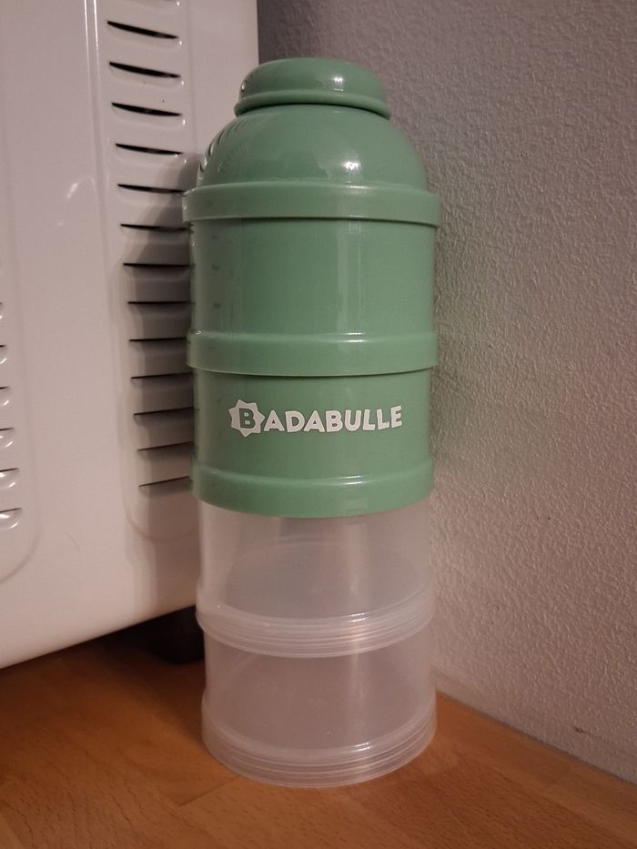 Lot, de 2boîtes doseuse +4cuillères +3pots legume 1pot fruits et 1boîte céréale - photo numéro 2