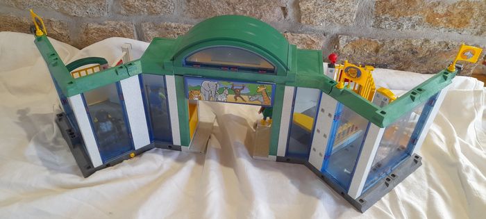 Zoo vintage avec enclos de gorille et tigre playmobil - photo numéro 6