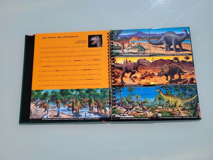 Livre animé de flaps Mi-oiseaux, mi-dragons, les dinosaures, Gallimard Jeunesse (47) - photo numéro 10