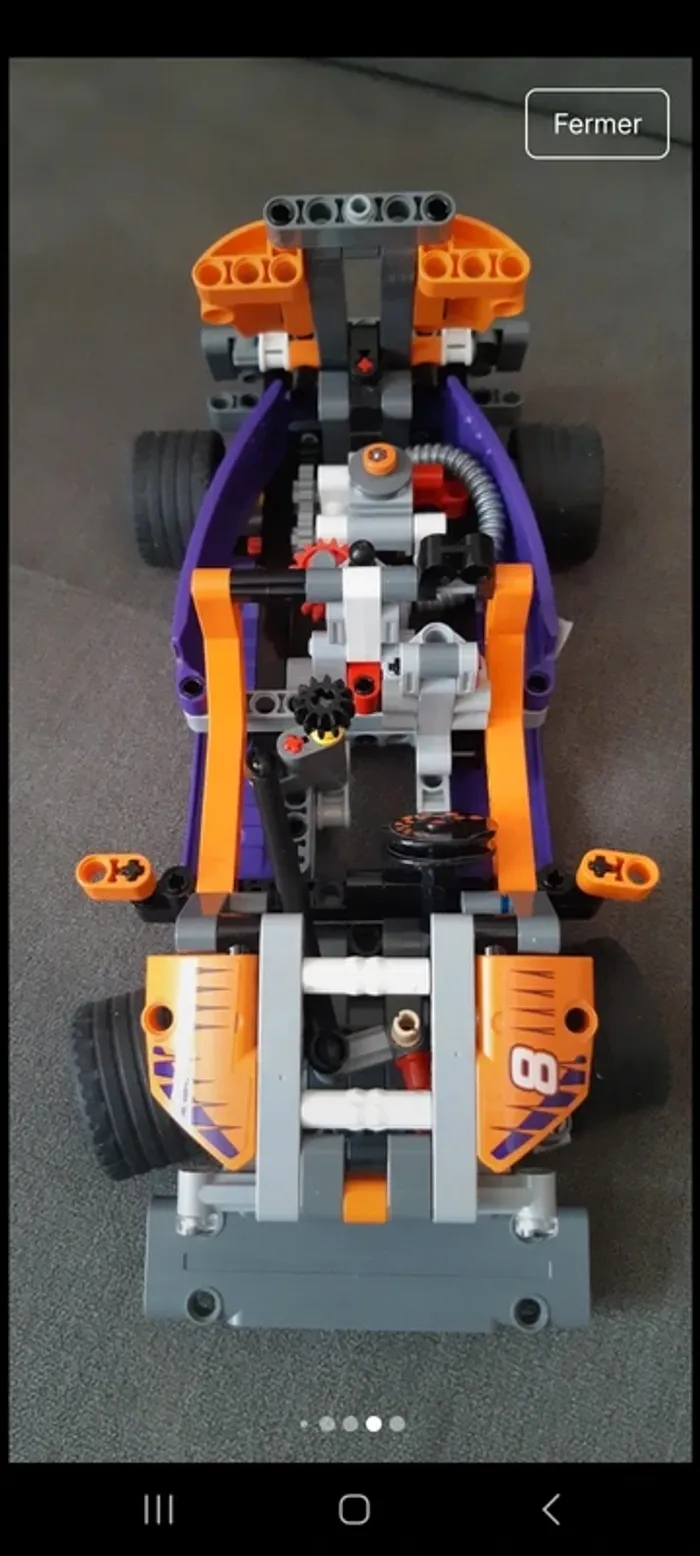 Voiture de course ou karting Lego technic - photo numéro 9