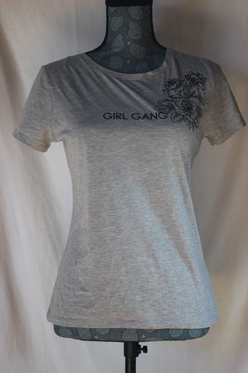 Magnifique tee-shirt gris Cache-cache