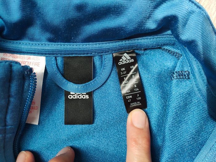 Ensemble jogging garçon 3/4 ans Adidas - photo numéro 3
