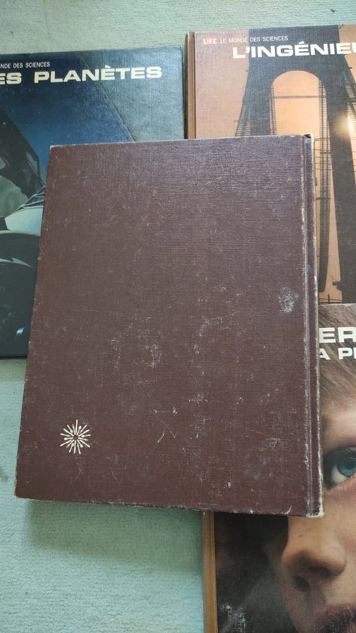 Lot de 4 livres life le cerveau, l'ingénieur, les planètes, l'homme et son alimentation - photo numéro 3