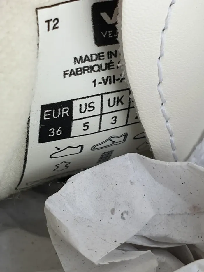 Veja V15 Leather Extra White - photo numéro 7