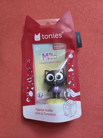 Figurine Tonie Milo à la découverte des métiers Toniebox neuve dans sachet