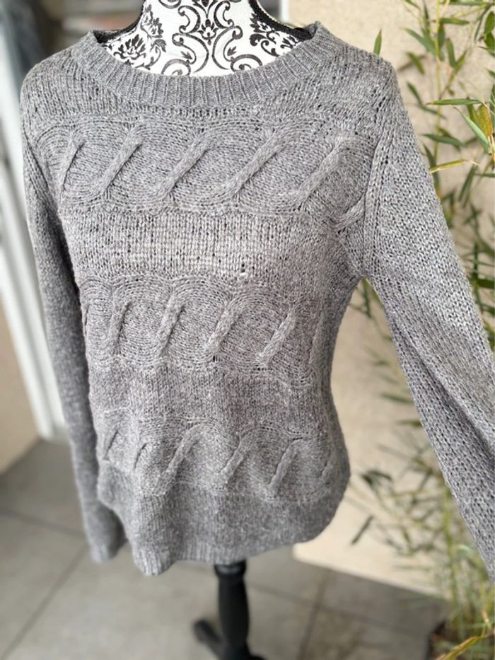 Jolie pull tricot, femme, taille 38 (taille M), marque vila - photo numéro 4